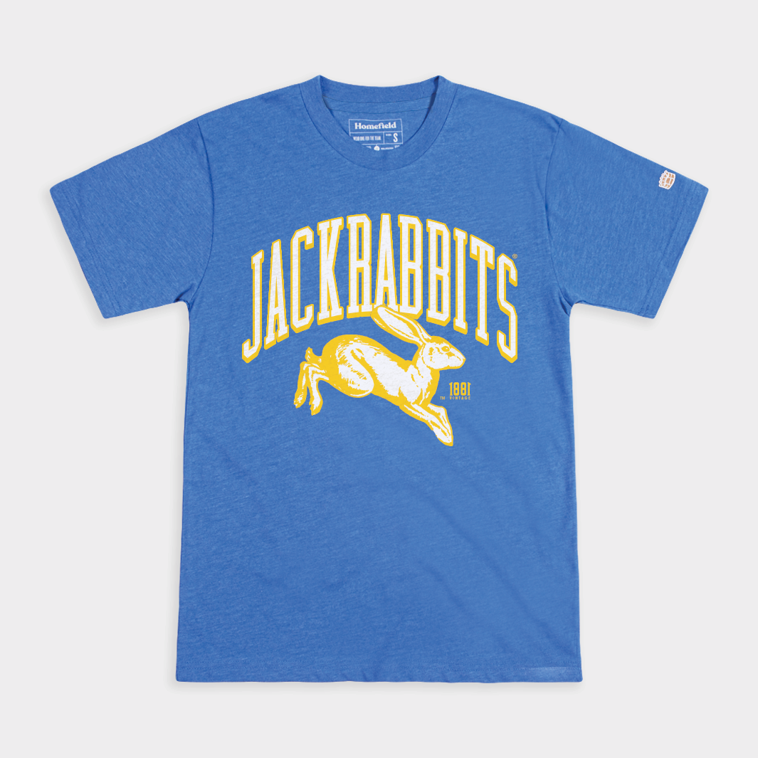 Relive South Dakota State's Glory with Our Jackrabbits Throwback Tee