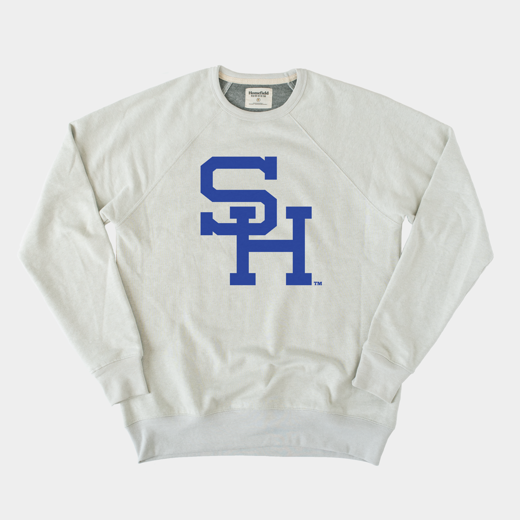 Seton Hall Vintage SH Crewneck Sweatshirt - Comfort Redefined