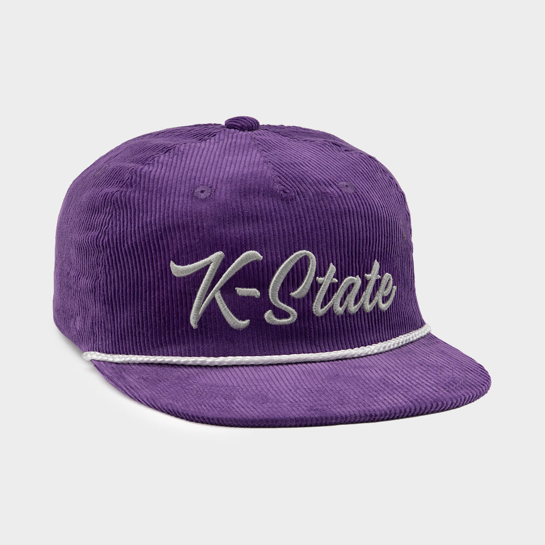 Show Your K-State Pride with Our Retro-Inspired Corduroy Hat