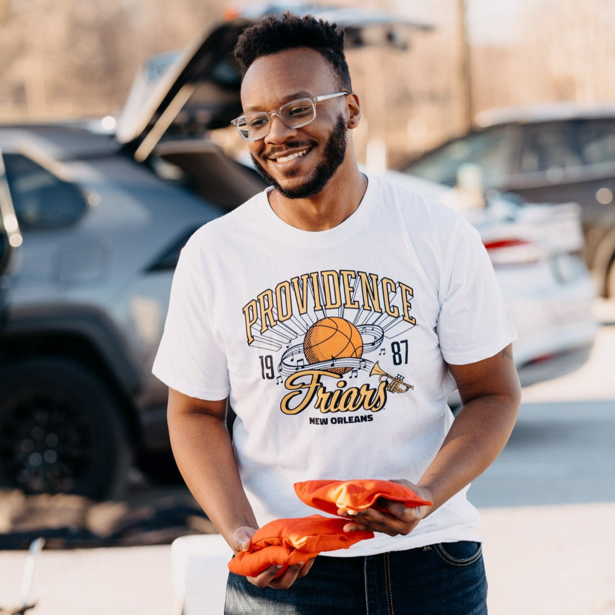 1987 Providence Basketball Tournament Tee - A Tribute to Cinderella Run