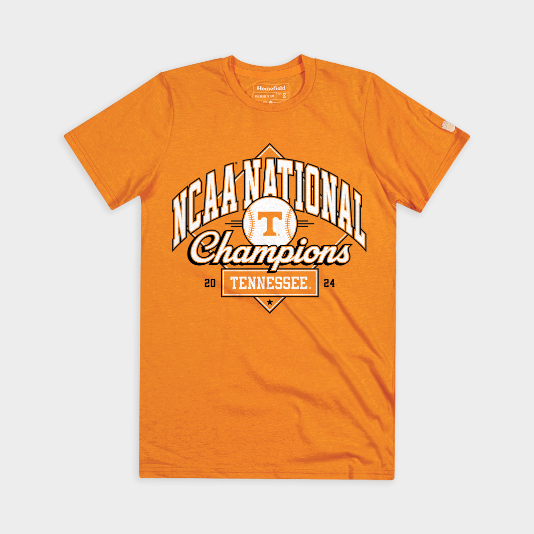 Celebrate Tennessee's 2024 College Baseball Championship Victory Tee