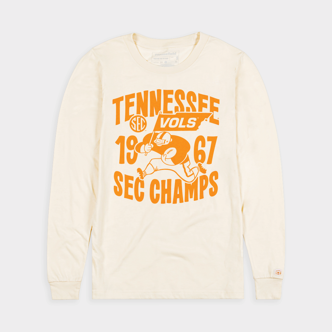 Celebrate Tennessee Volunteers' 1967 SEC Championship with this Long Sleeve