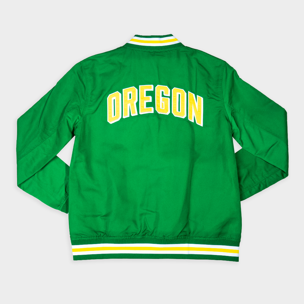 Vintage Oregon Ducks Retro Logo Bomber Jacket - A Tribute to Iconic Heritage