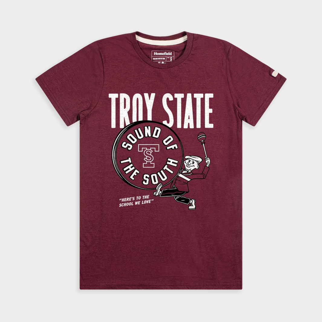 Troy State's Timeless 'Sound of the South' Vintage Tee