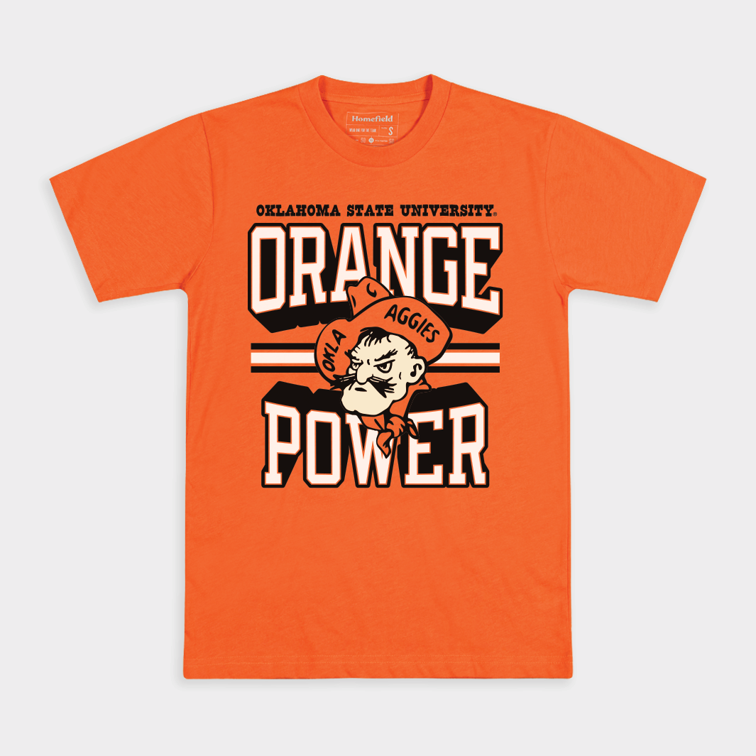 Get Your Orange Power On with the Oklahoma State Cowboys Tee