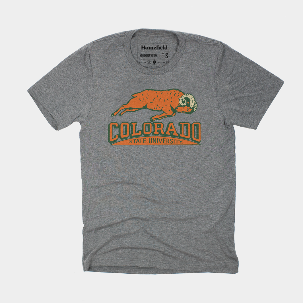 Retro Colorado State Tee - A Blast from the Past!