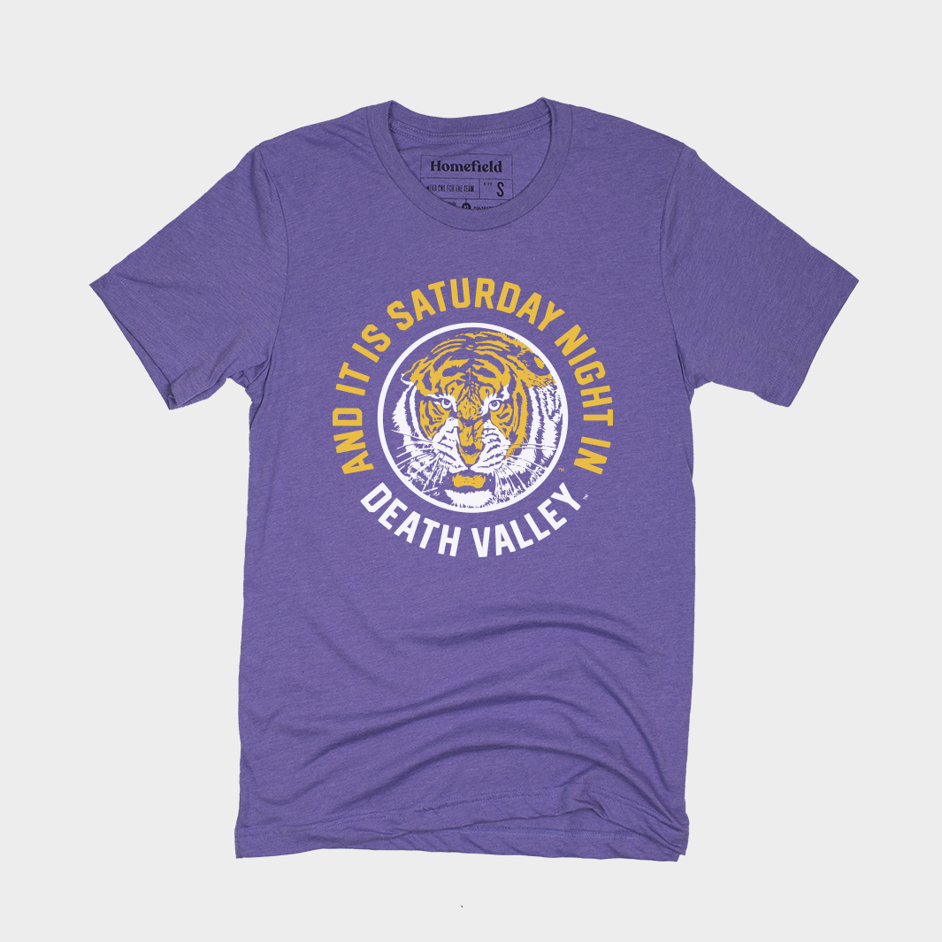 Unleash Your LSU Spirit with Vintage Death Valley Football T-Shirt