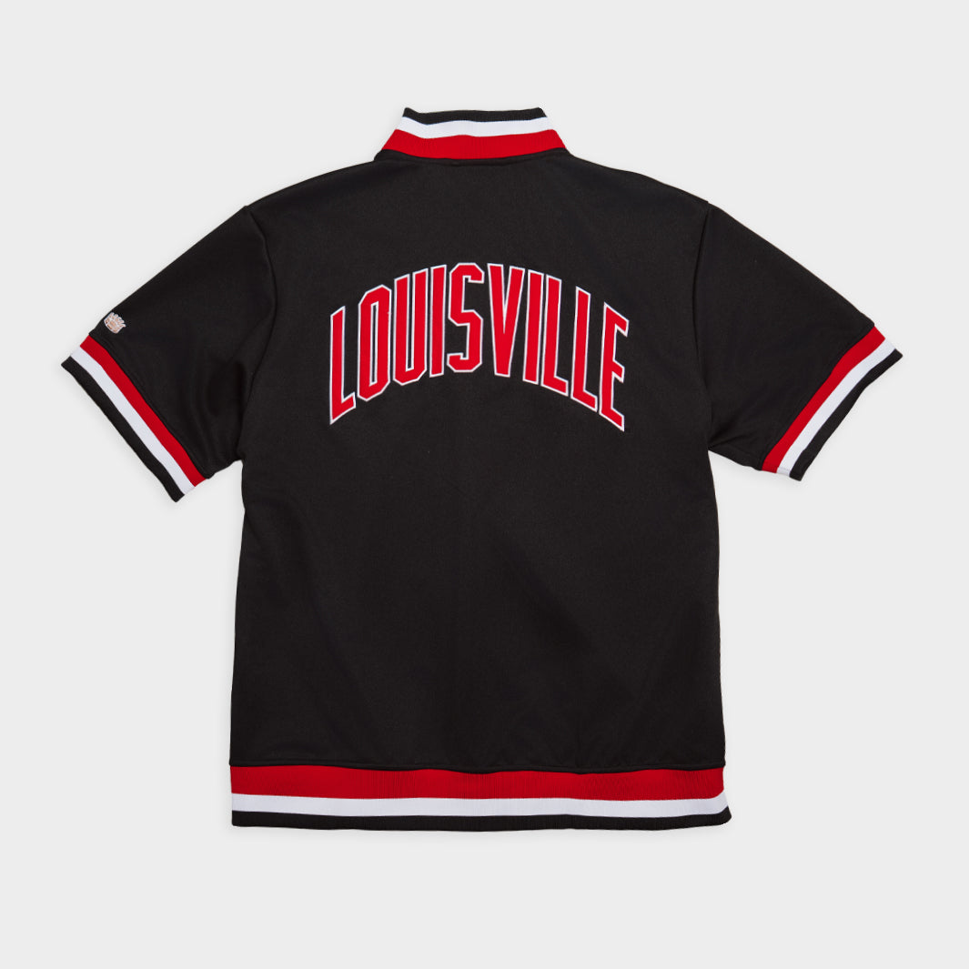 Louisville Men's Nostalgic 1980s Basketball Shooting Shirt - Relive the Glory