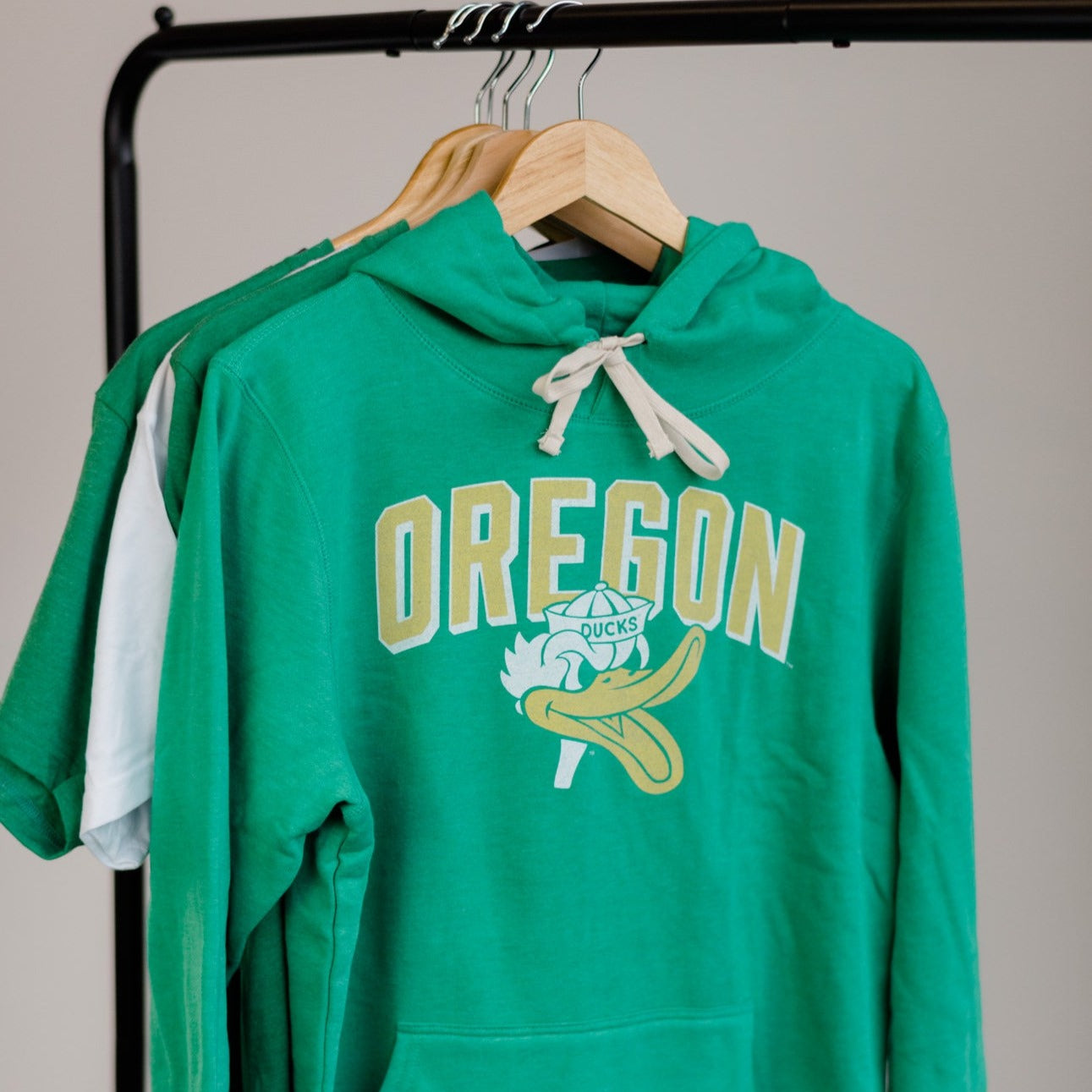 Vintage Oregon Duck Mascot Hoodie - A Timeless Tribute