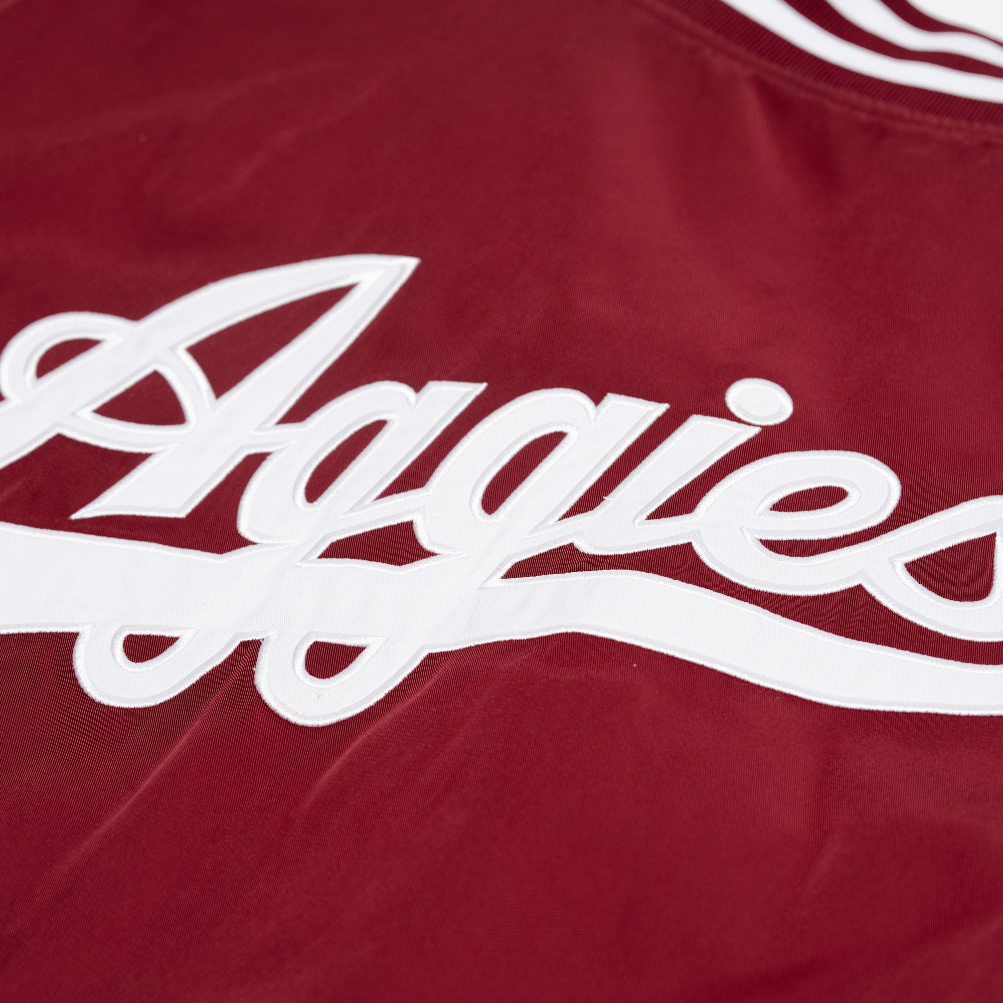 Texas A&M Aggies Vintage Script Bomber Jacket - A Timeless Tribute to the Aggies