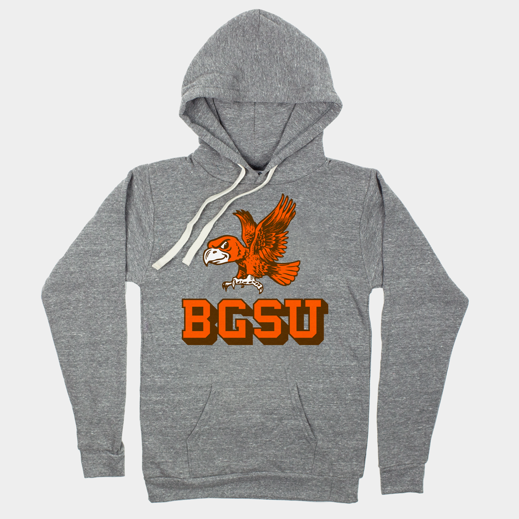 Falcon Frenzy: Vintage BGSU Hoodie