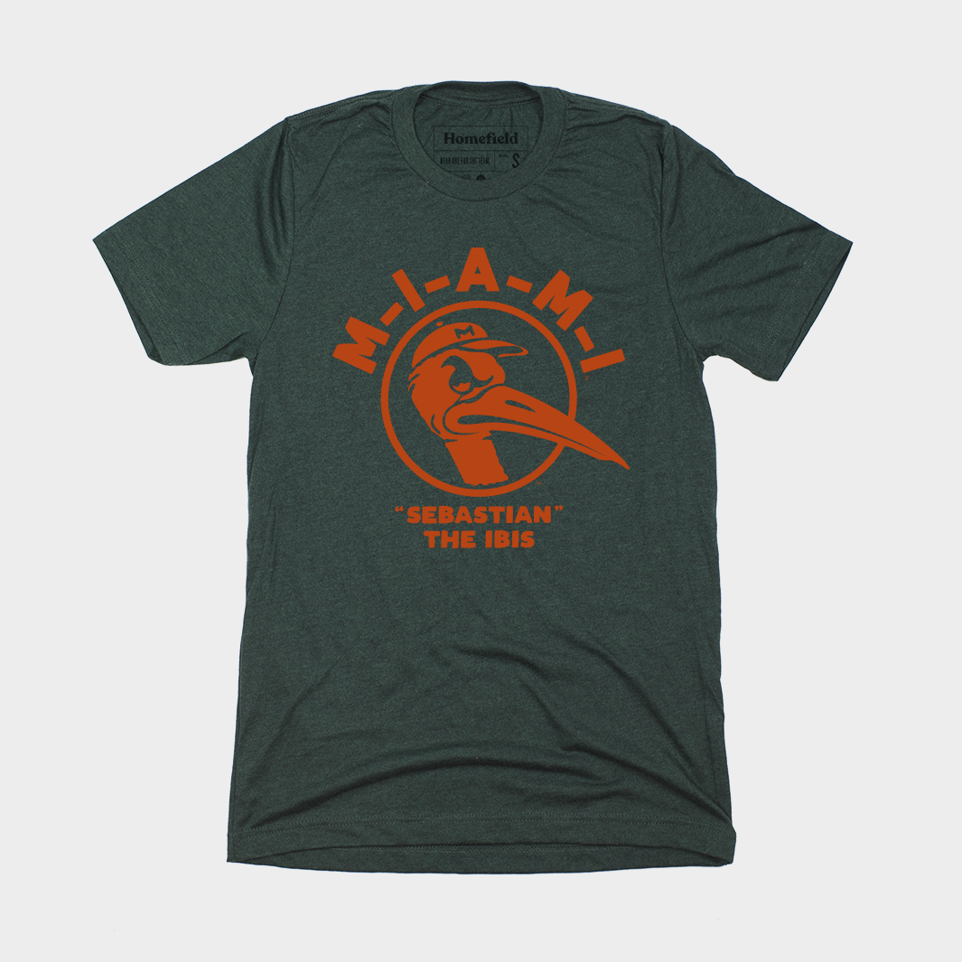 Vintage Miami Sebastian T-Shirt - A Tribute to School Spirit