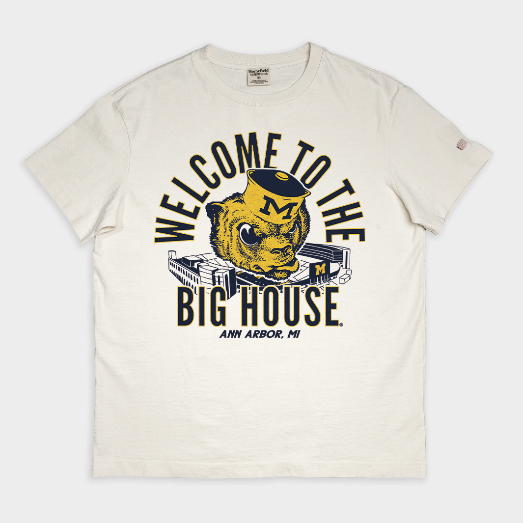 Show Your Michigan Pride with This Vintage Heavyweight Tee