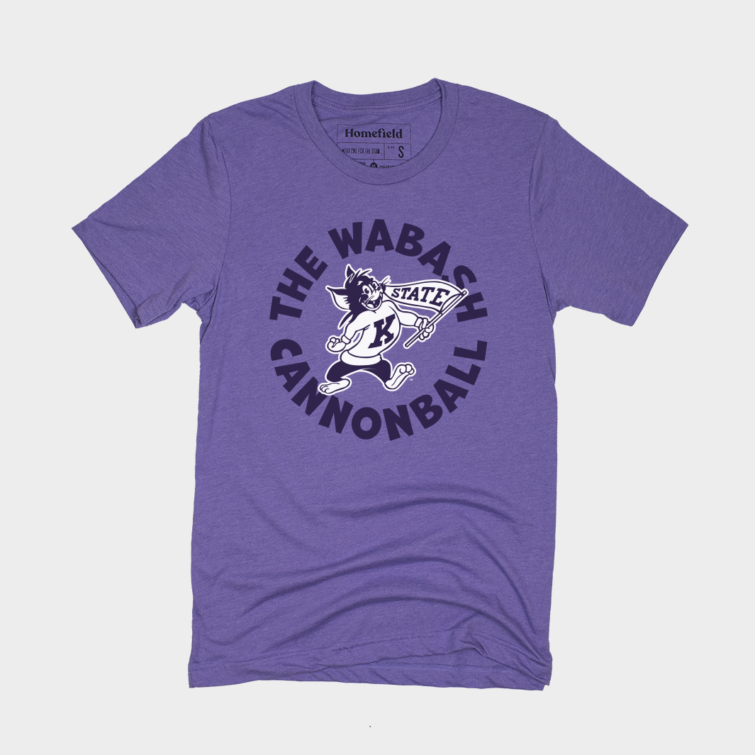 K-State's Energetic Wabash Cannonball Tee