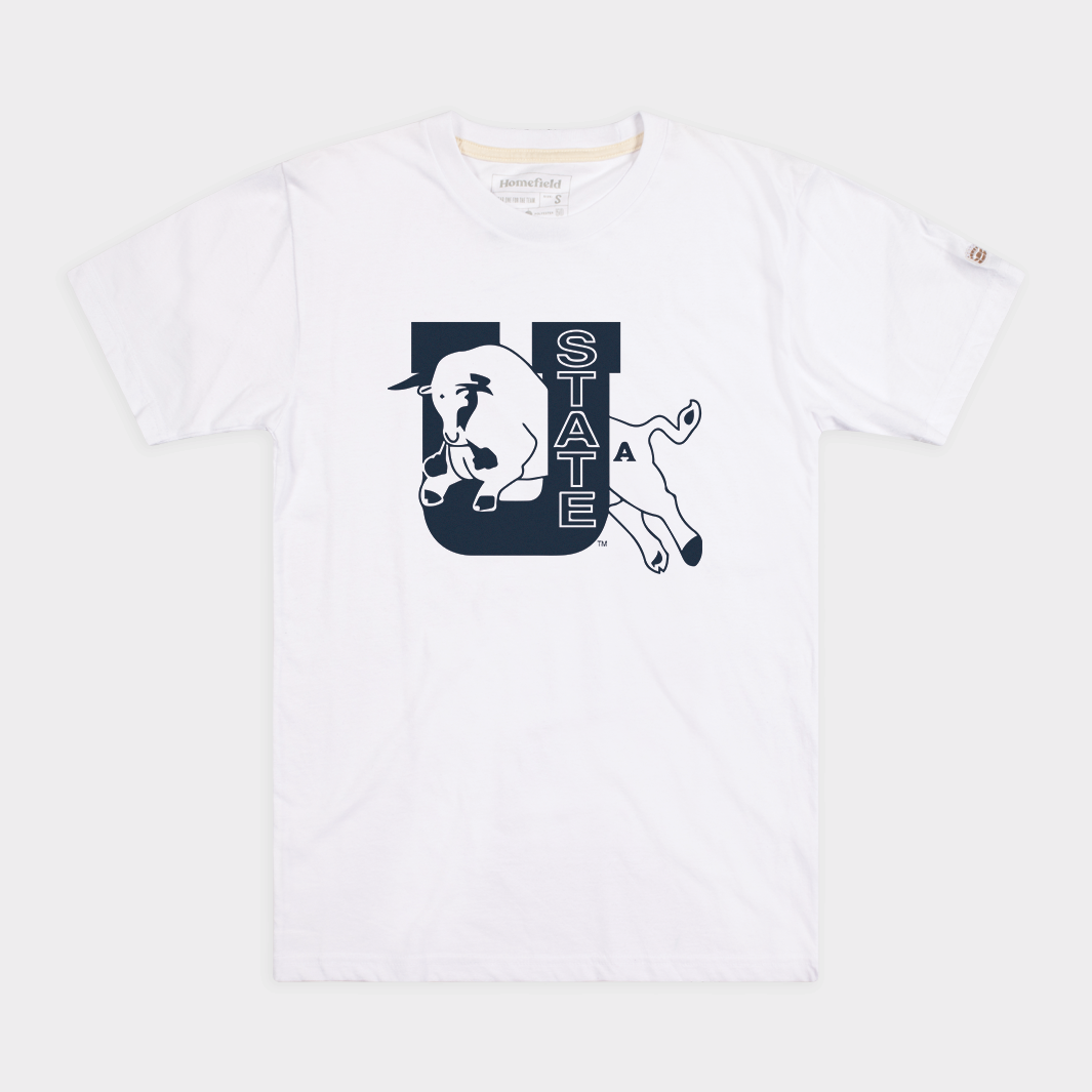 Revive the Retro: Utah State Aggies Logo Tee