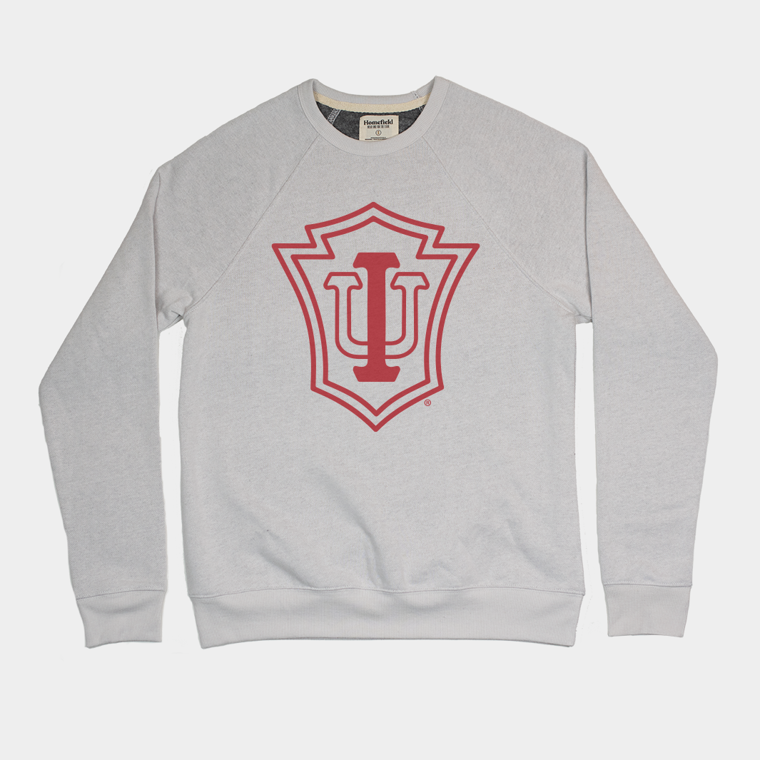 1910 IU Crest Embroidered Sweatshirt