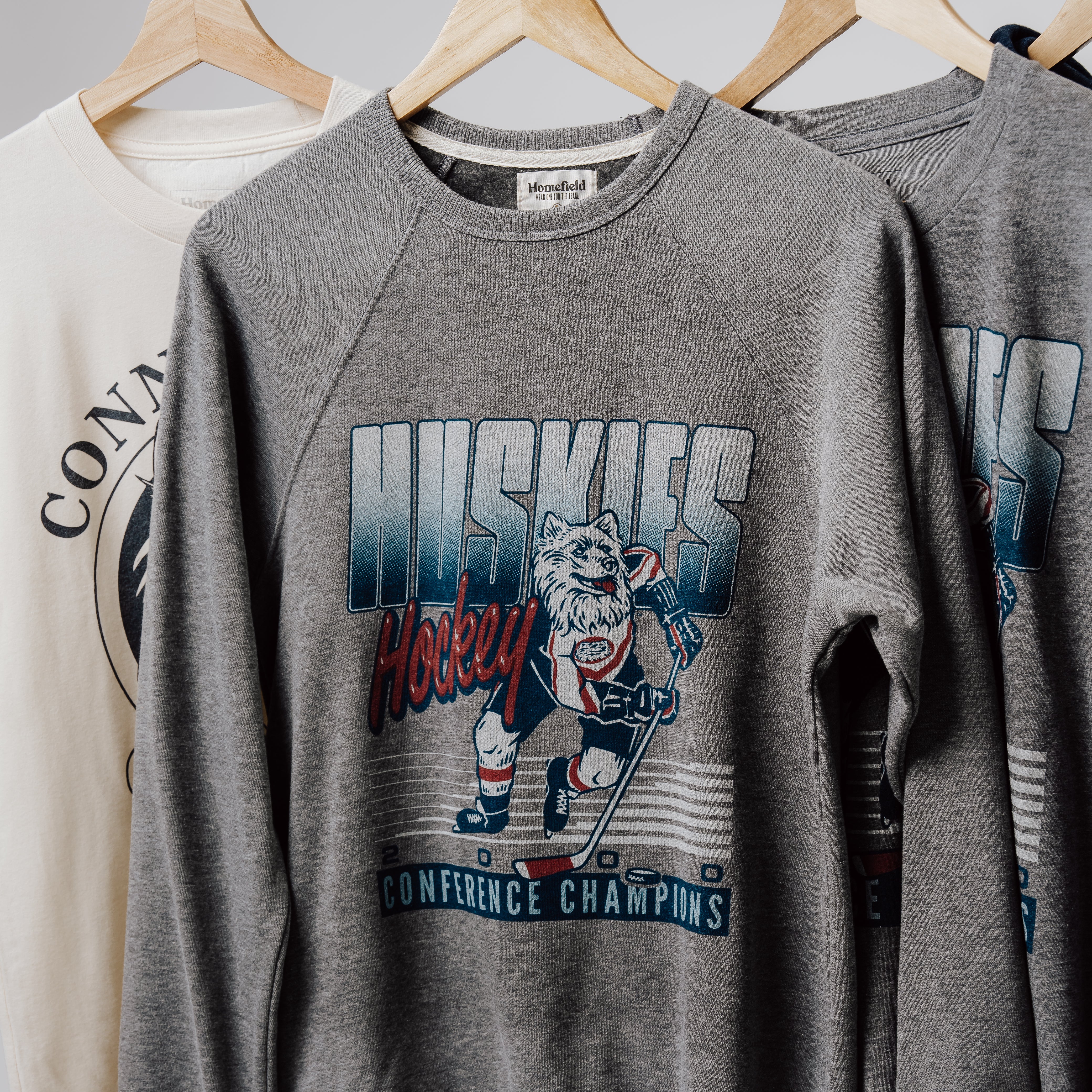 Celebrate UConn Huskies' 2000 Conference Championship with This Crewneck