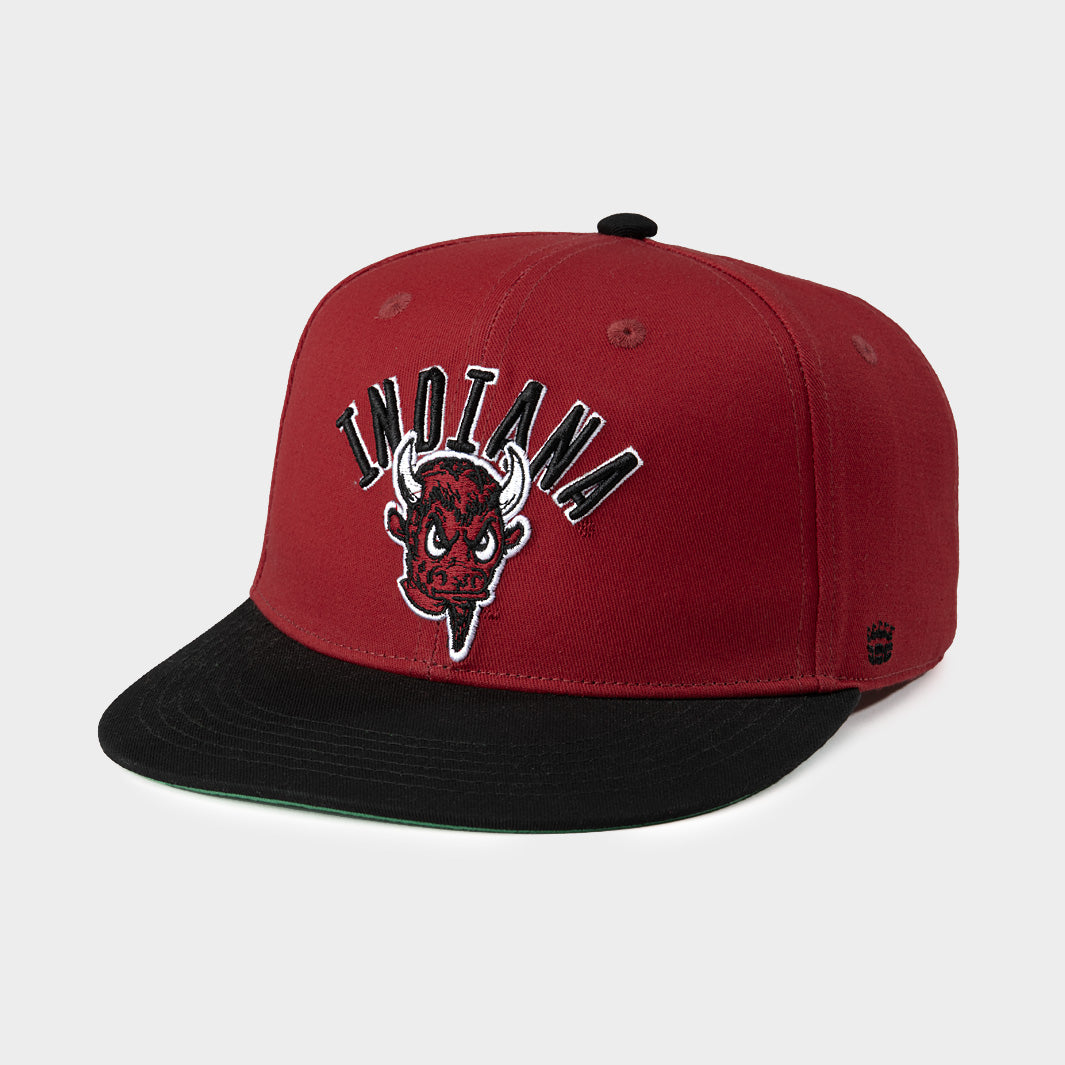 Show Your Indiana Hoosiers Pride with This Vintage Bison Snapback Hat