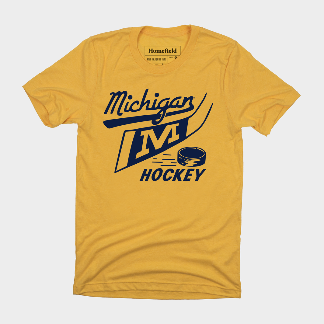 Show Your Michigan Hockey Pride with This Retro Tee
