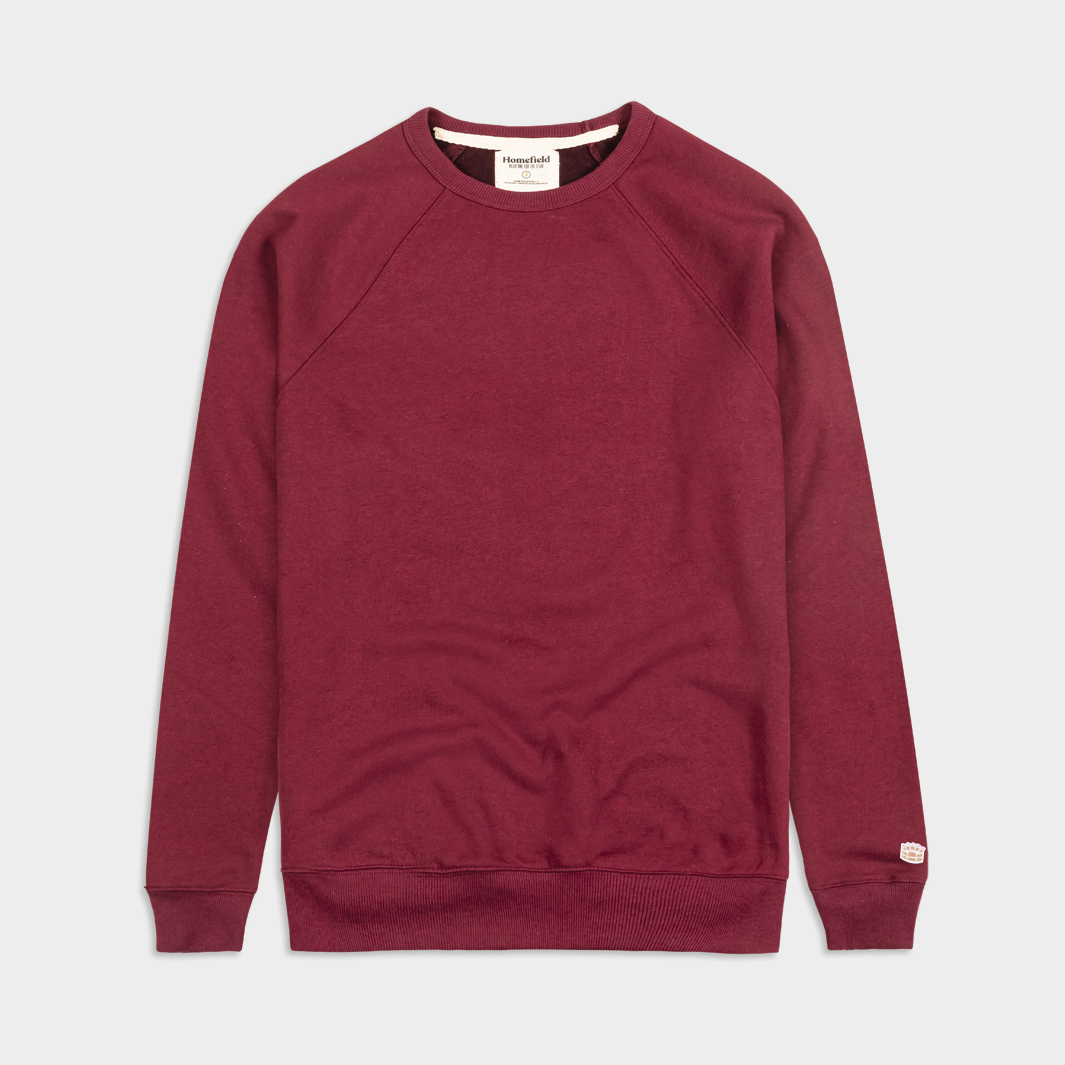 Classic Maroon Crewneck - Core Collection