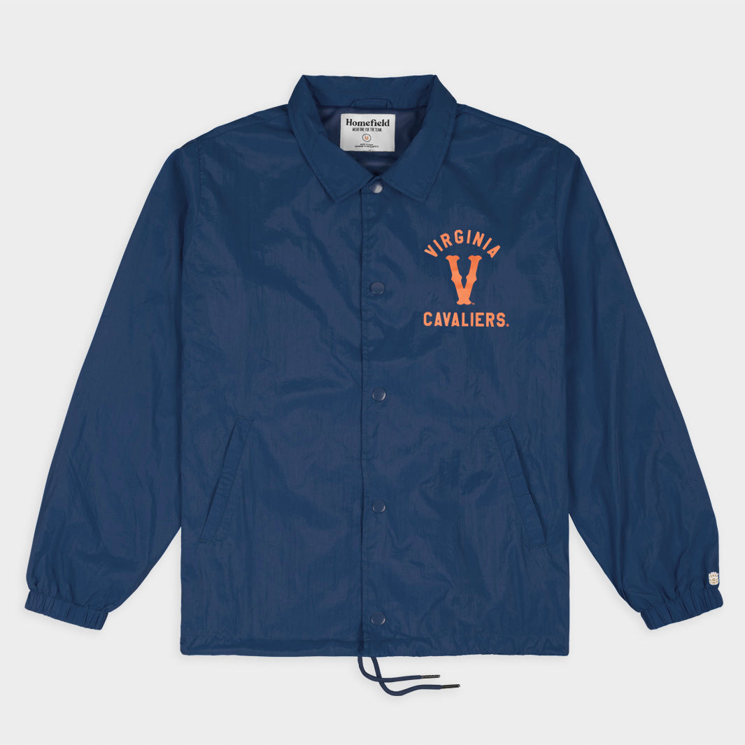Virginia Cavaliers Vintage V Coaches Jacket - A Timeless Tribute to Football Tradition