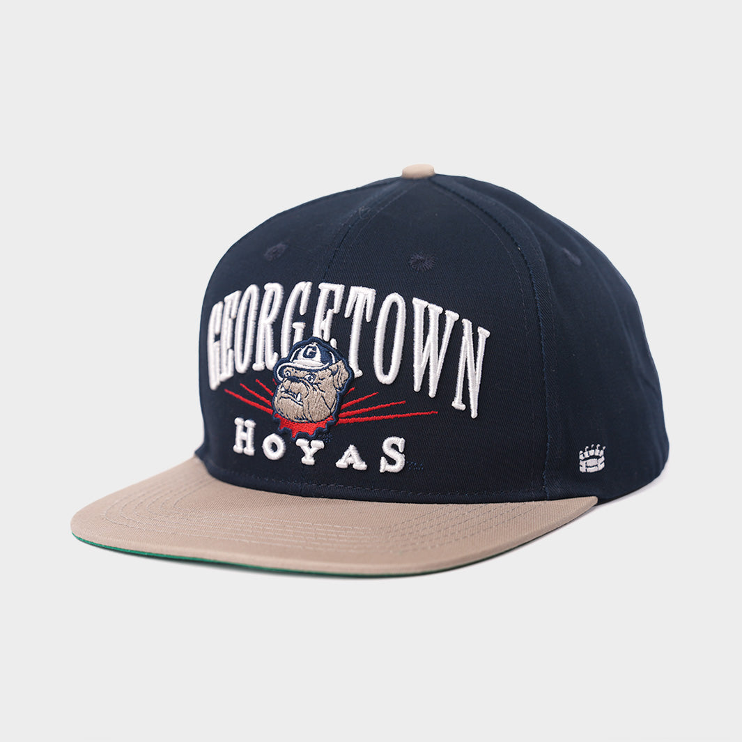 Georgetown Hoyas Vintage Bulldog Snapback Hat - A Piece of Championship History