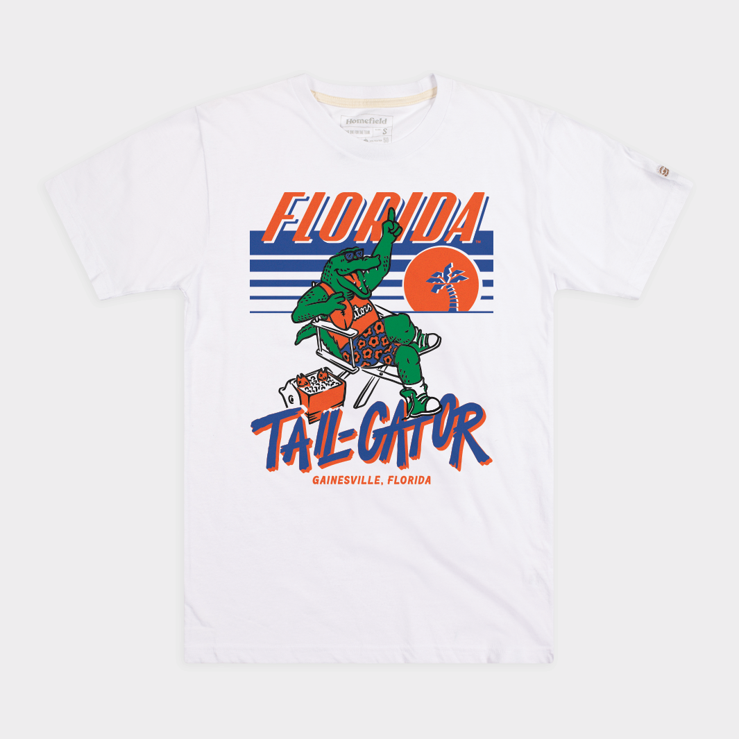 1987 Florida Tail-Gator Tee - Your Ultimate Tailgating Essential!