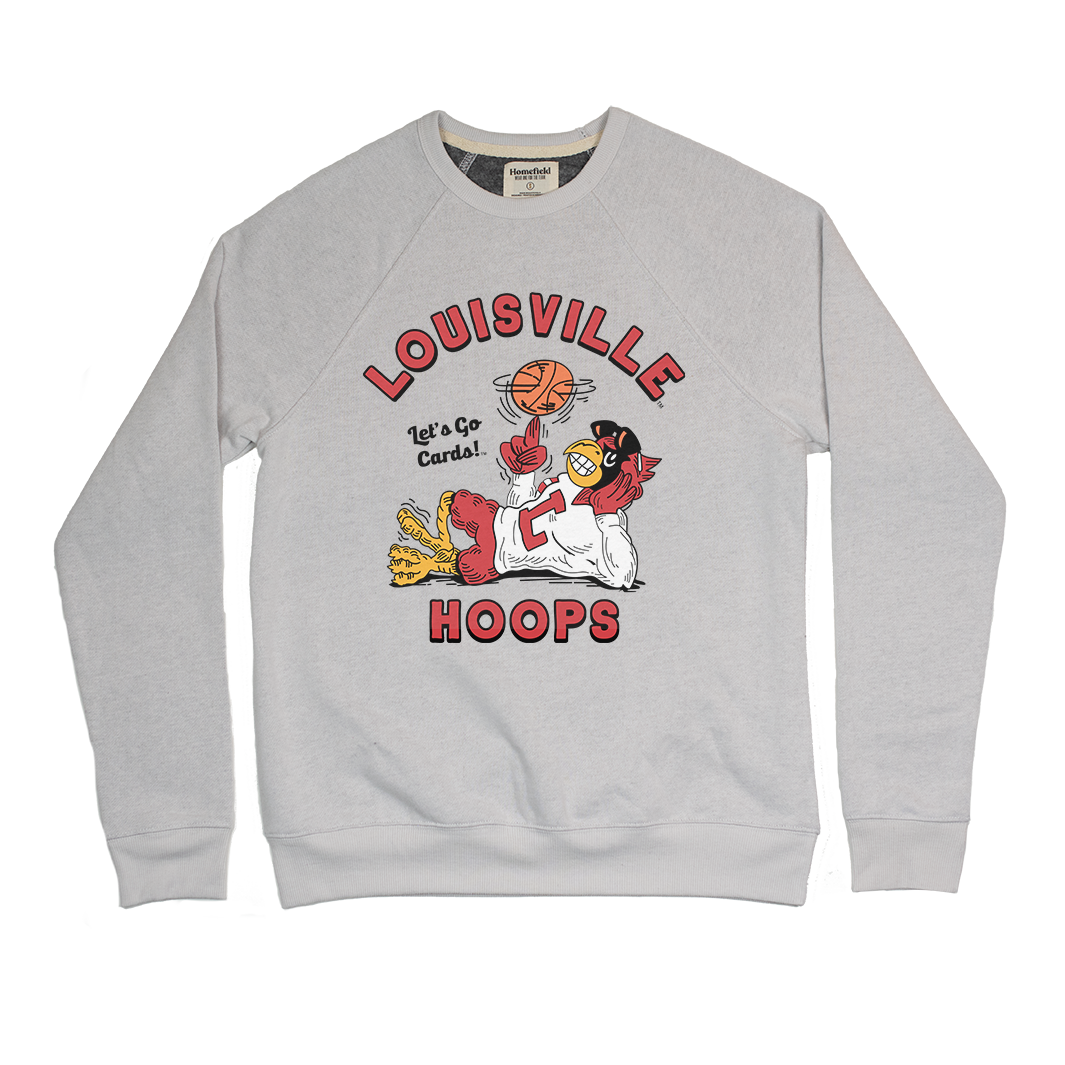 Louisville Hoops Stylish Crewneck