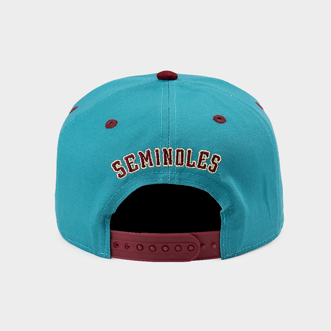 Honor Florida State Seminole Heritage with Our Turquoise Snapback Hat