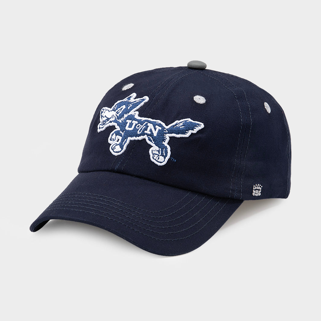 Show Your Wolf Pack Pride with Vintage U of N Logo Dad Hat