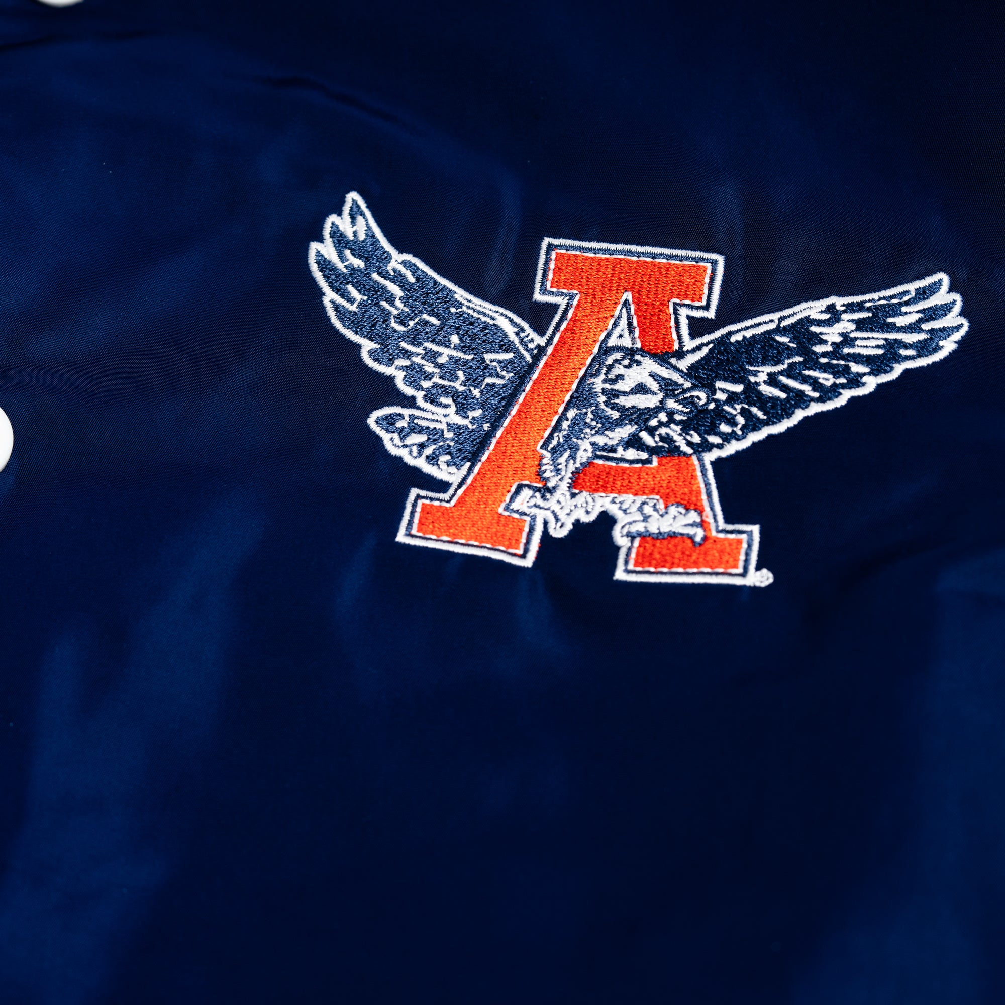 Auburn Tigers Retro War Eagle Logo Bomber Jacket - A Must-Have for Fans!