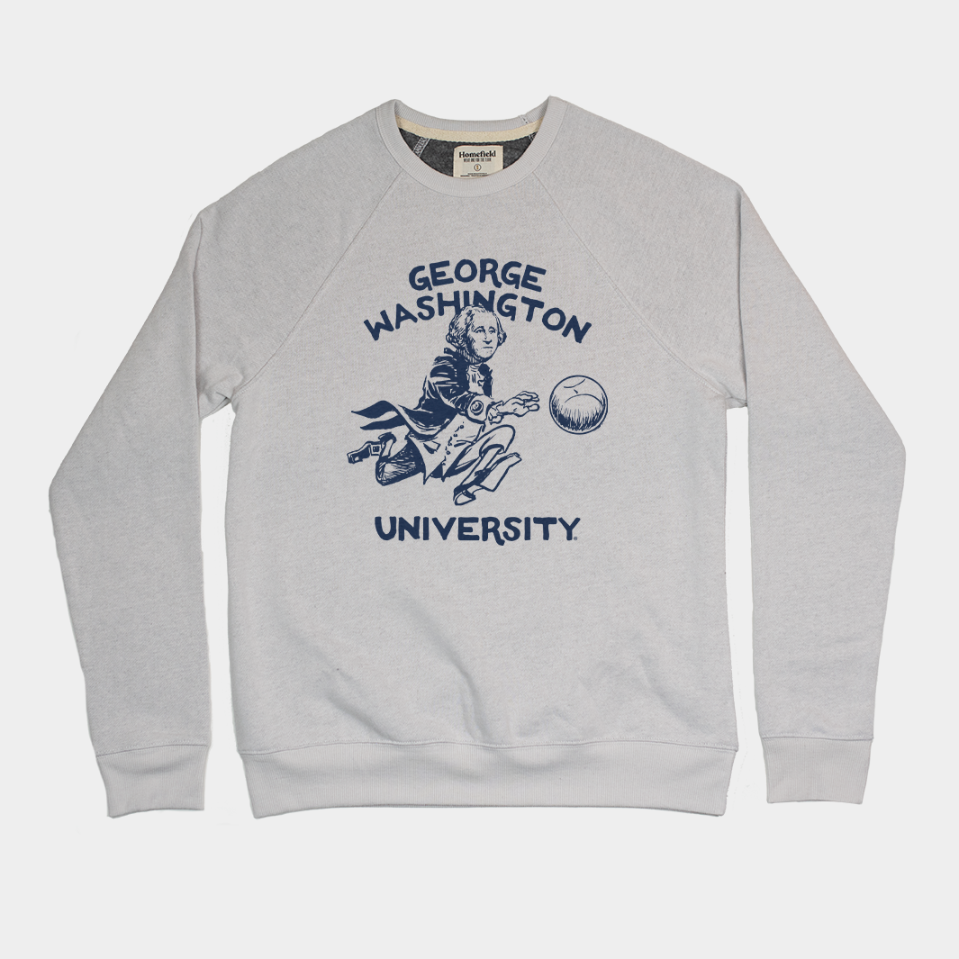 Show Off Your Skills with the Dribbling George Washington Basketball Sweatshirt