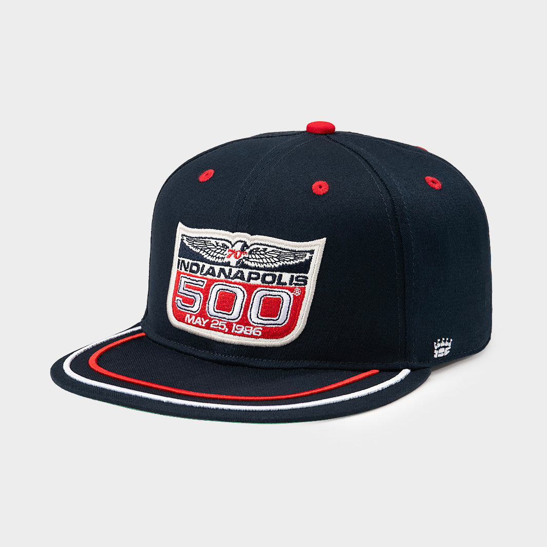 Relive the Thrill: 1986 70th Indianapolis 500 Vintage Snapback